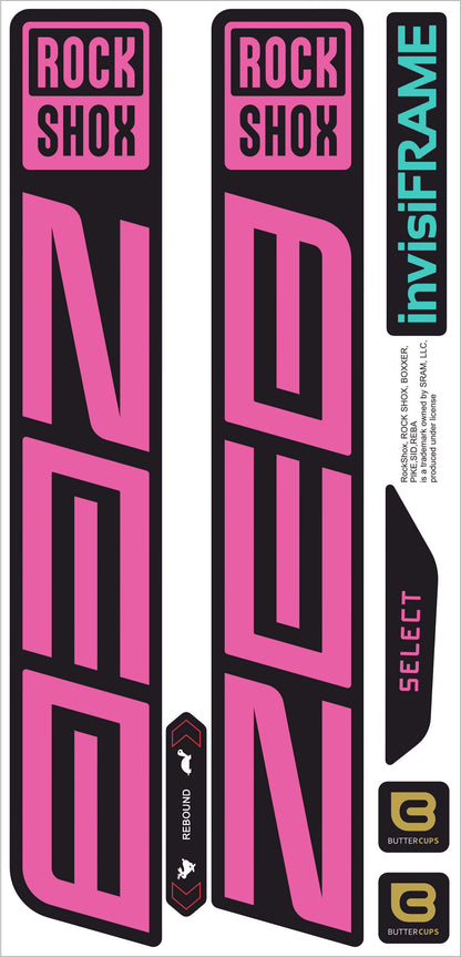 Rock Shox ZEB Select 2027 Decals