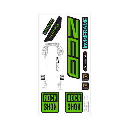 Rock Shox ZEB Ultimate 2027 Decals