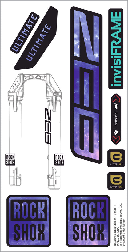 Rock Shox ZEB Ultimate 2027 Decals