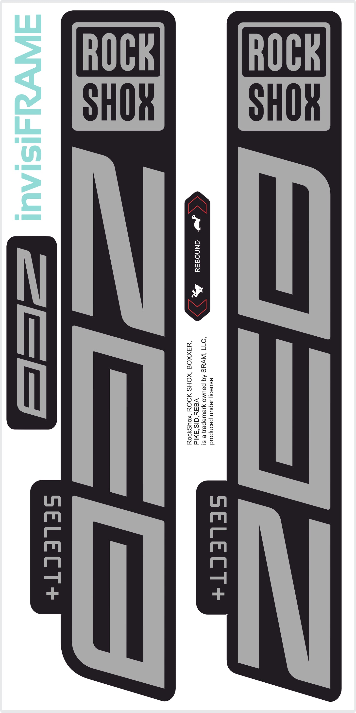 Rock Shox ZEB Select + 2023 decals