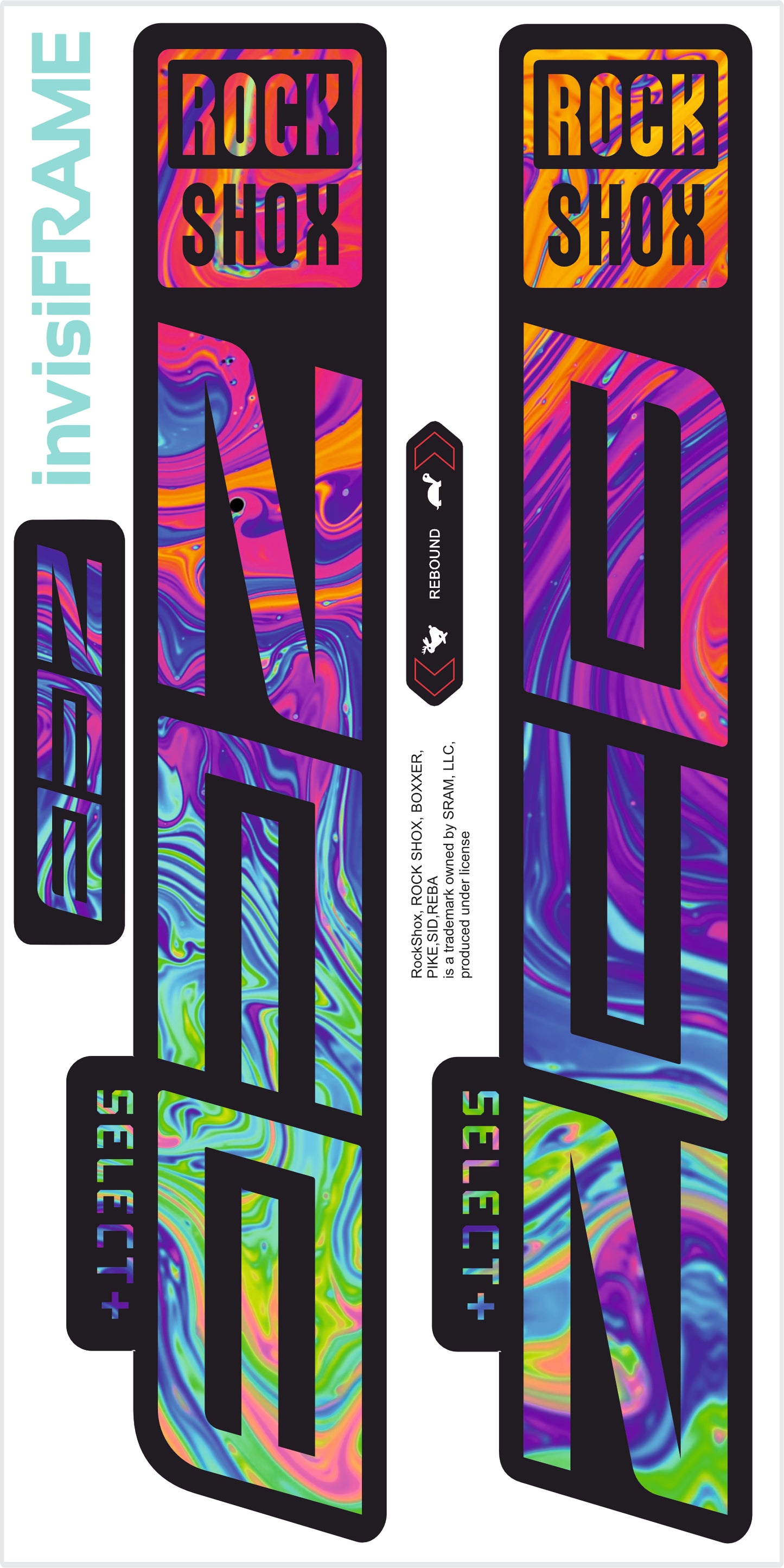 Rock Shox ZEB Select + 2023 decals