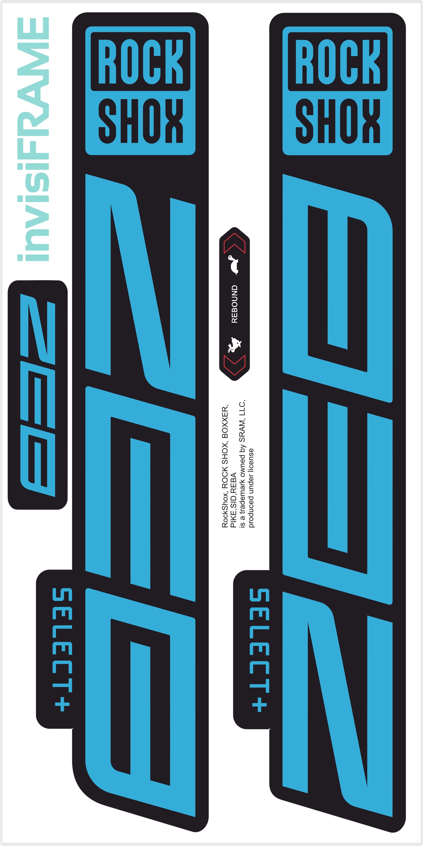Rock Shox ZEB Select + 2023 decals