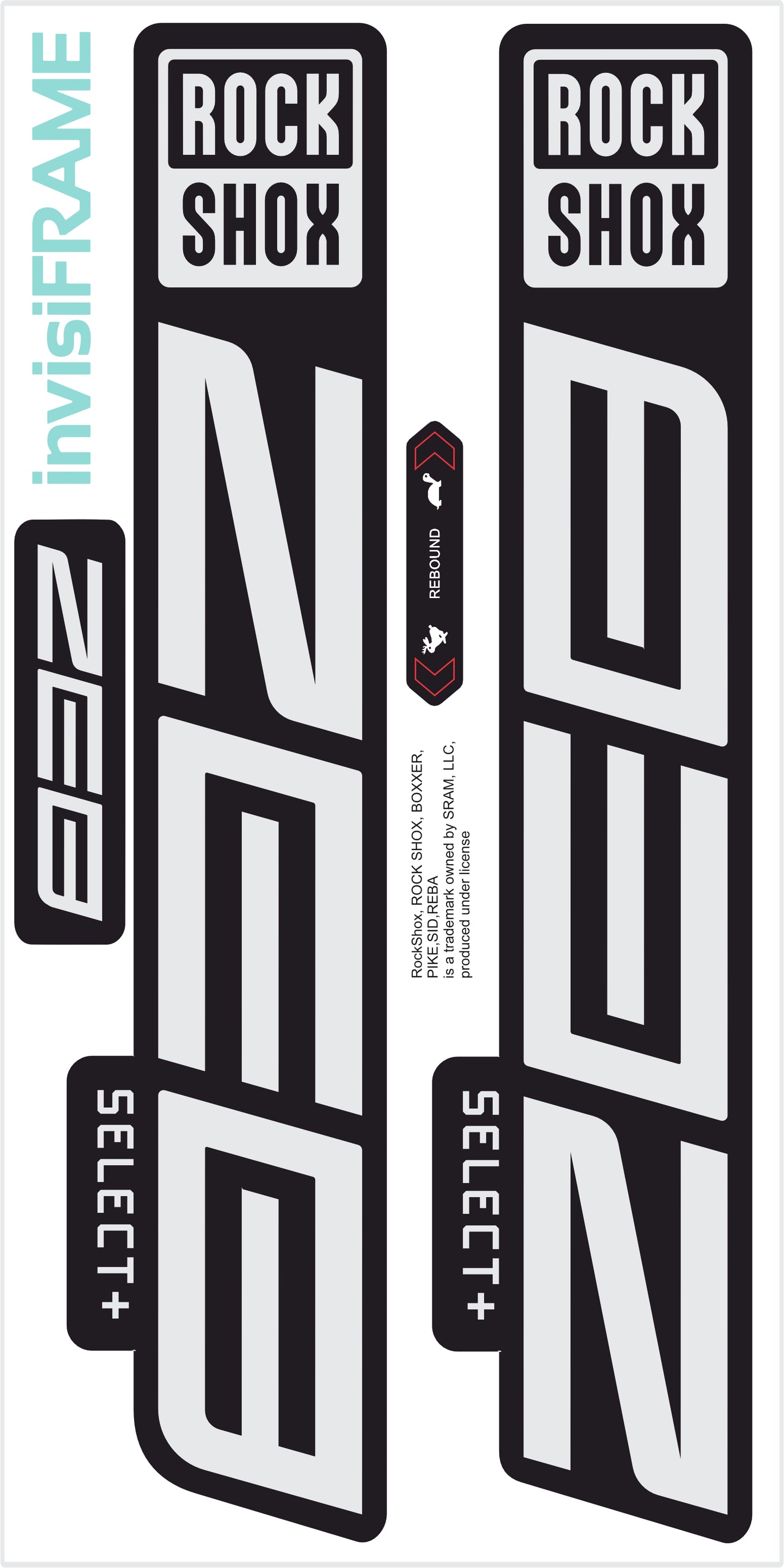 Rock Shox ZEB Select + 2023 decals