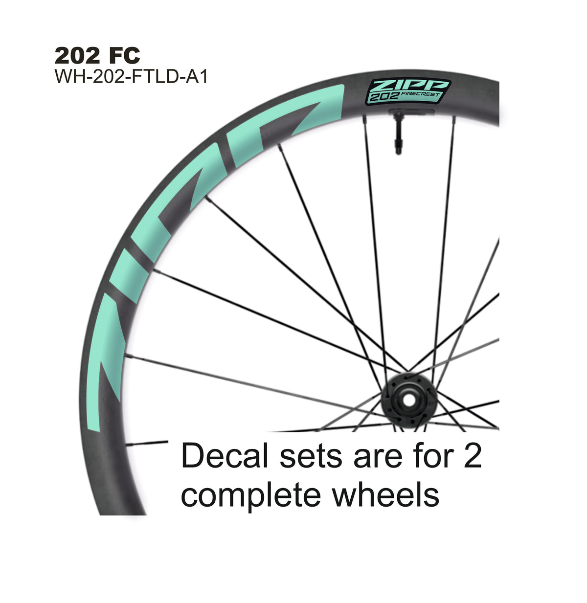 ZIPP 202 FC DECALS