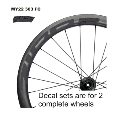 ZIPP 303 FIRECREST 2022 DECALS
