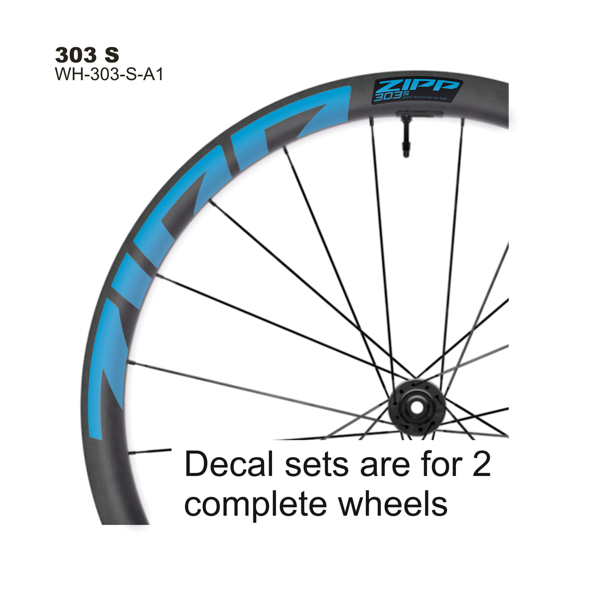 ZIPP 303 S 2025 DECALS