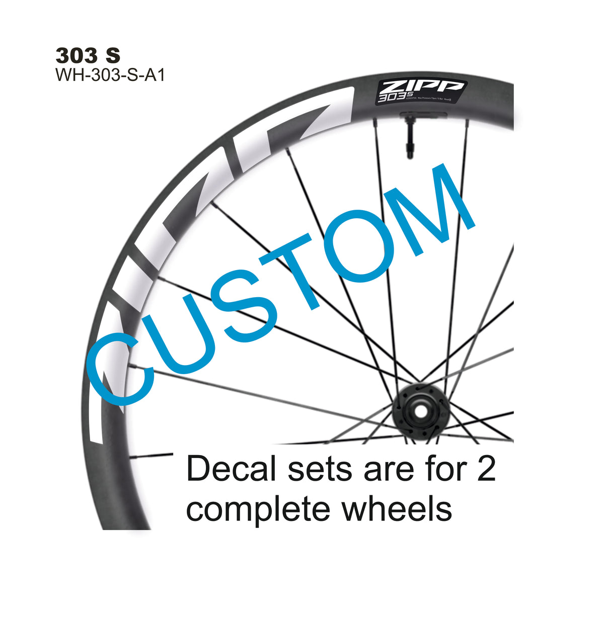 ZIPP 303 S 2025 DECALS