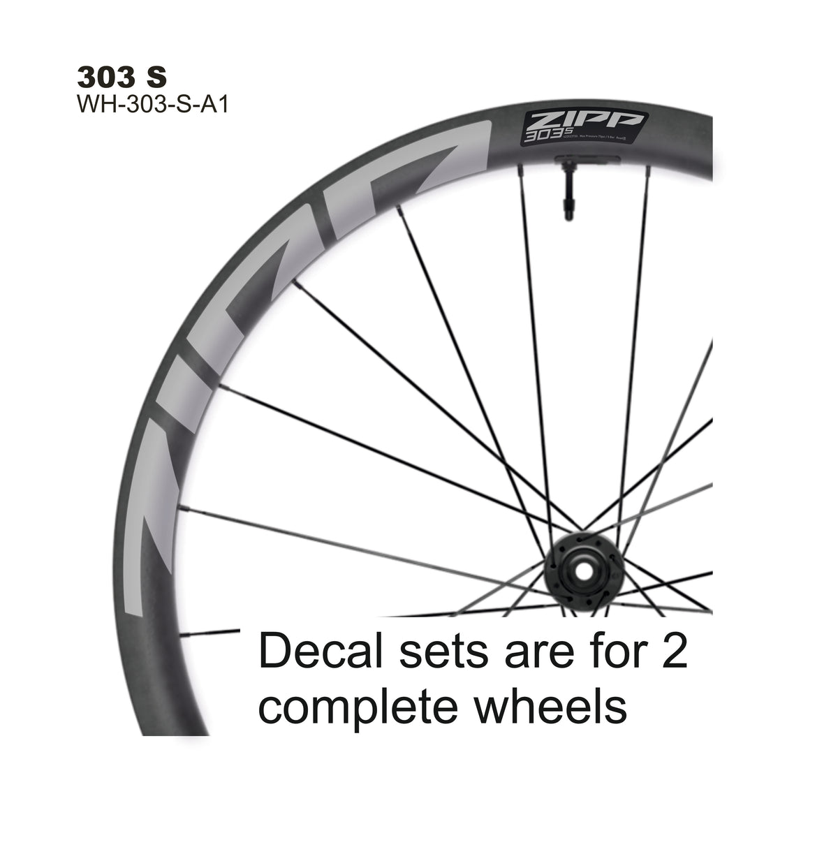 ZIPP 303 S 2025 DECALS