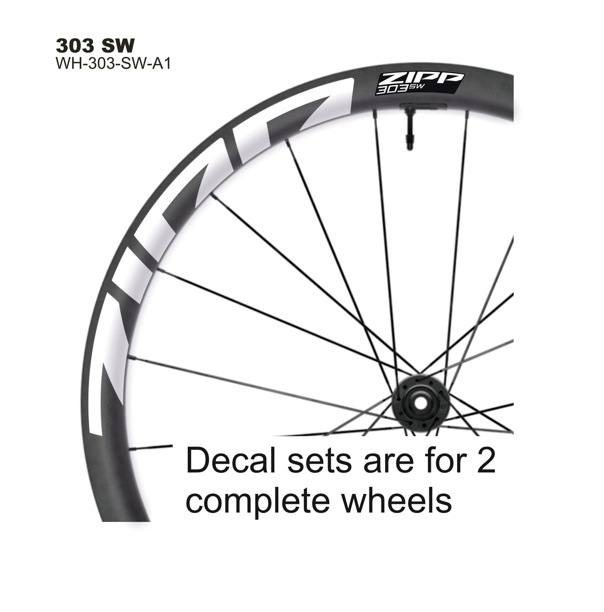 ZIPP 303 SW 2025 DECALS