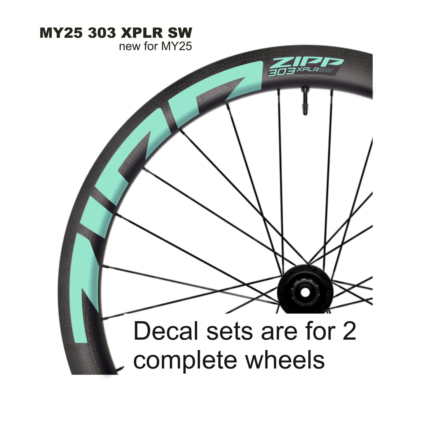 ZIPP 303 XPLR SW 2025 DECALS