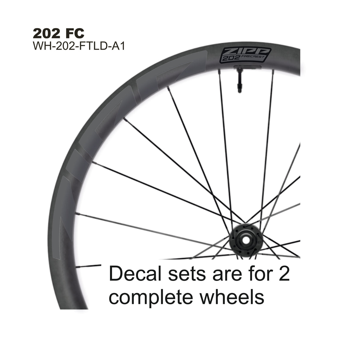 ZIPP 202 FC DECALS