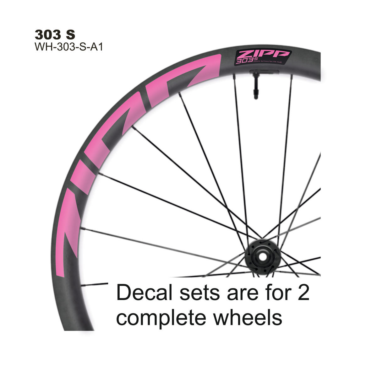 ZIPP 303 S 2025 DECALS