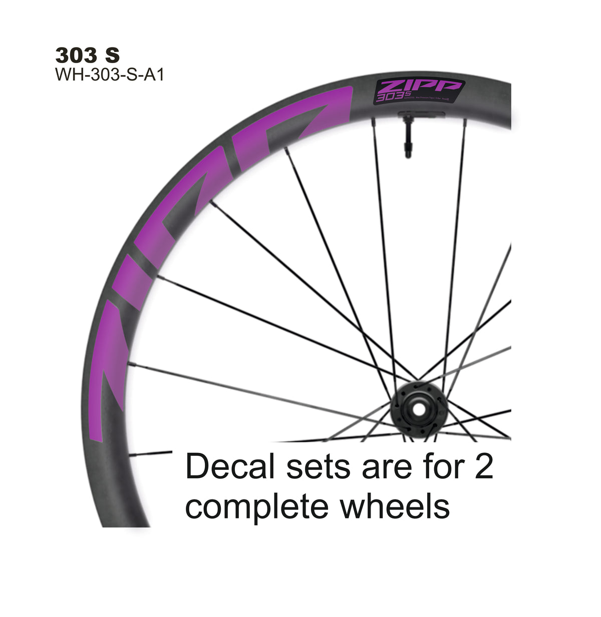 ZIPP 303 S 2025 DECALS