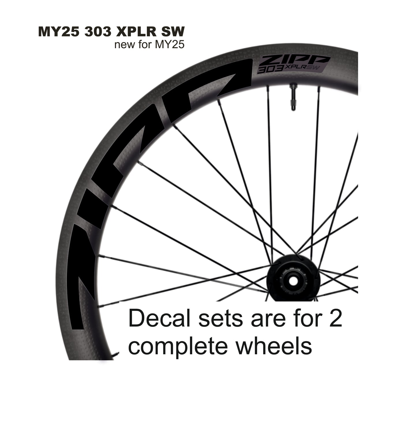 ZIPP 303 XPLR SW 2025 DECALS