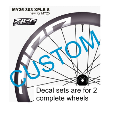 ZIPP 303 XPLR S 2025 DECALS