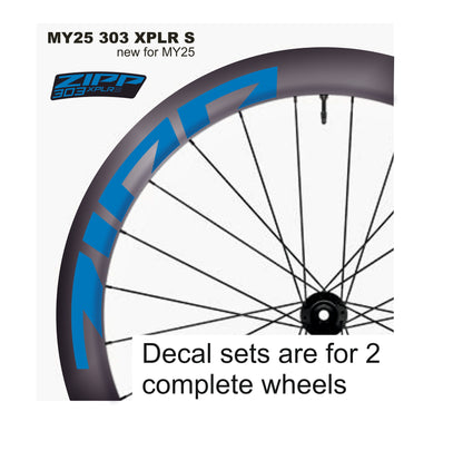 ZIPP 303 XPLR S 2025 DECALS