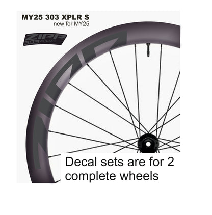 ZIPP 303 XPLR S 2025 DECALS