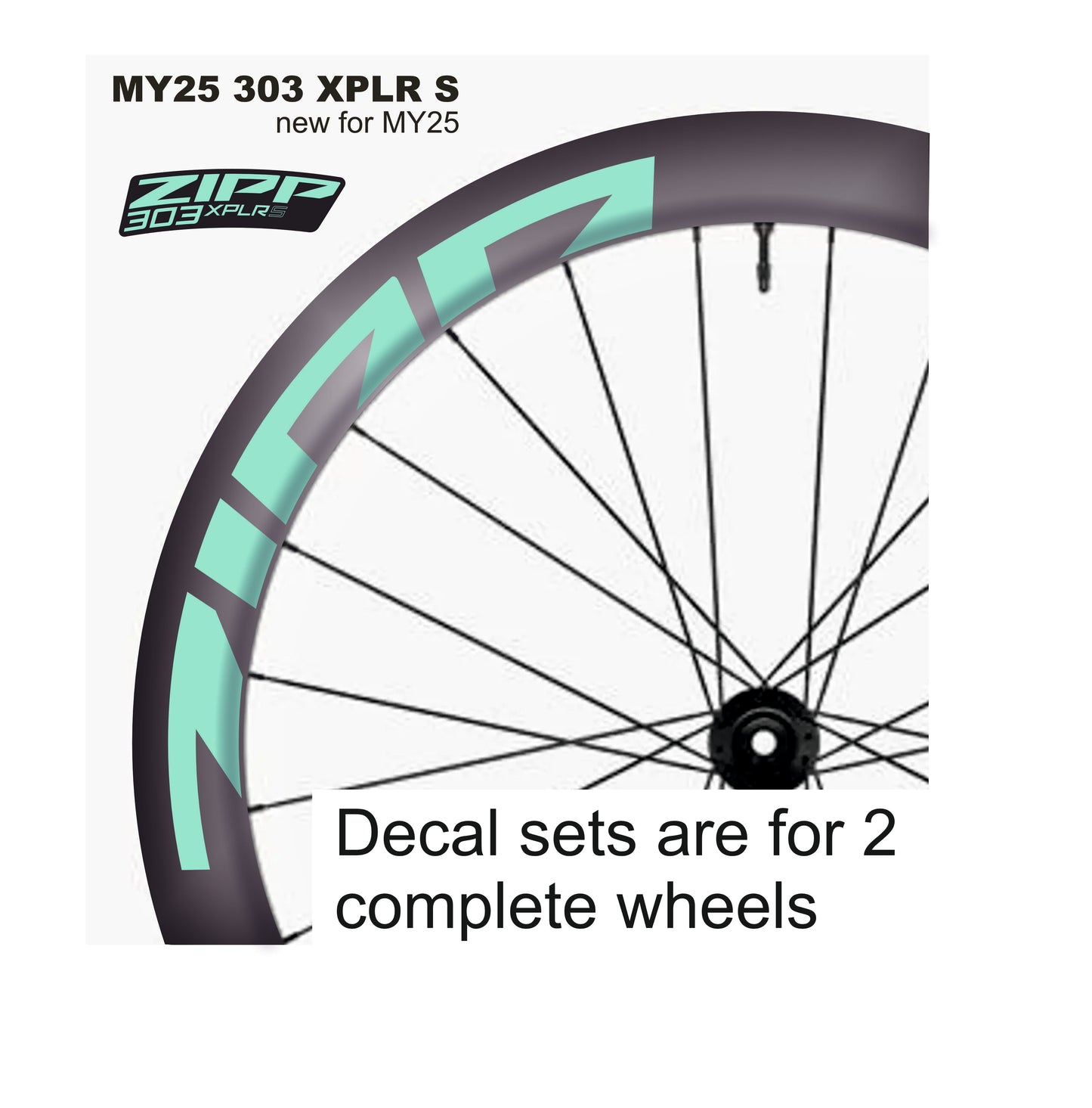 ZIPP 303 XPLR S 2025 DECALS