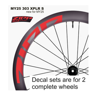 ZIPP 303 XPLR S 2025 DECALS