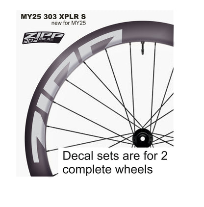 ZIPP 303 XPLR S 2025 DECALS