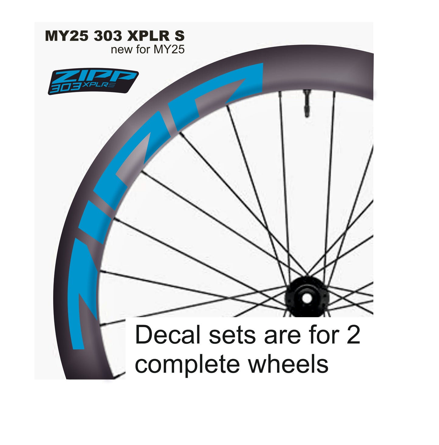 ZIPP 303 XPLR S 2025 DECALS