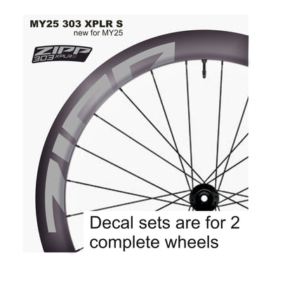 ZIPP 303 XPLR S 2025 DECALS