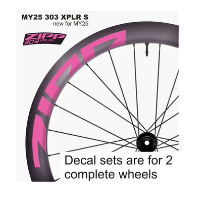ZIPP 303 XPLR S 2025 DECALS