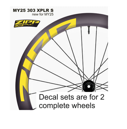 ZIPP 303 XPLR S 2025 DECALS
