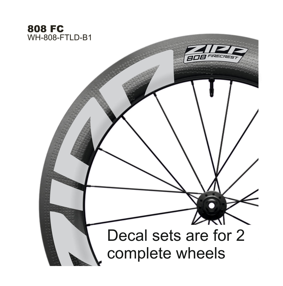 ZIPP 808 FIRECREST 2022 DECALS