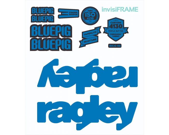 Ragley Bluepig And Race Steel 2021-2023 Decals