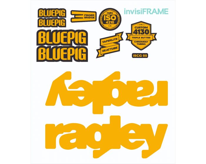 Ragley Bluepig And Race Steel 2021-2023 Decals