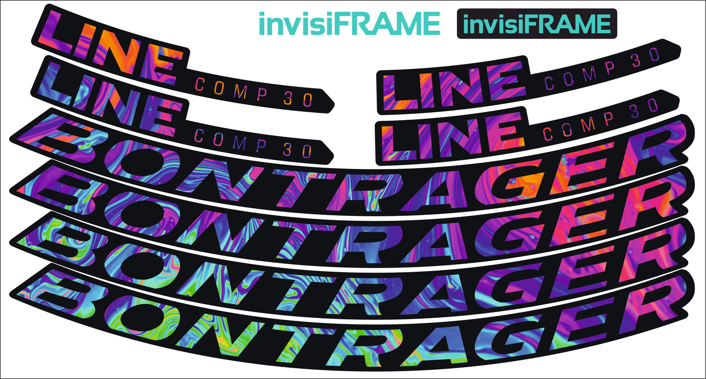 Bontrager Line Comp 30  x 2 Decals