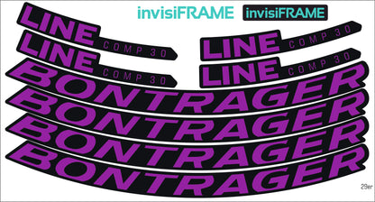 Bontrager Line Comp 30  x 2 Decals