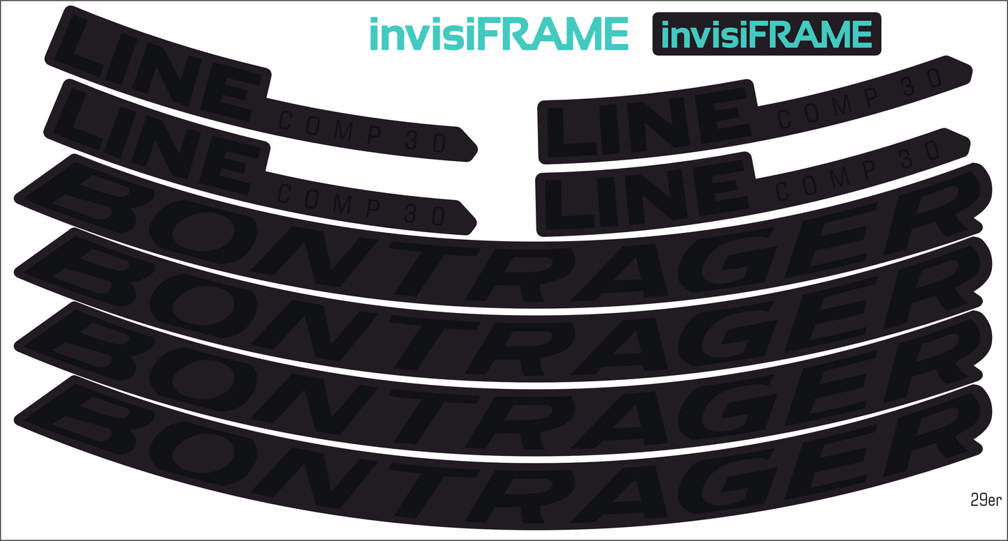 Bontrager Line Comp 30  x 2 Decals