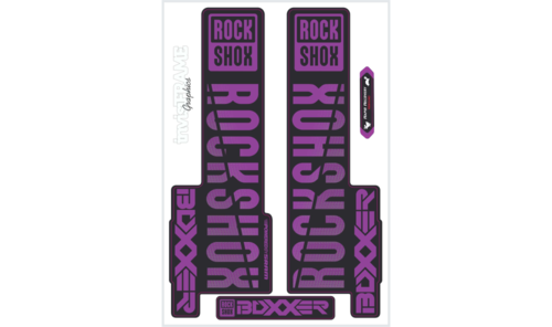 Rock Shox BOXXER 2018 Decals