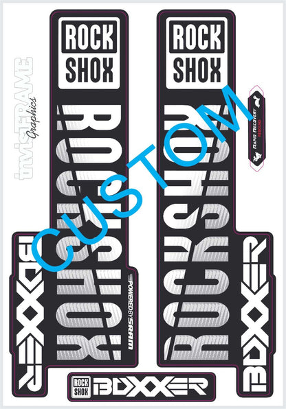 Rock Shox BOXXER 2018 Decals