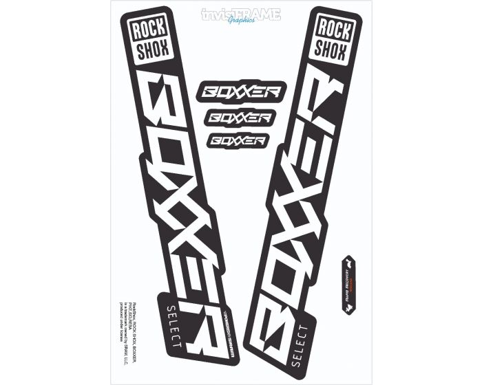 Rock Shox BOXXER SELECT 2020 Decals