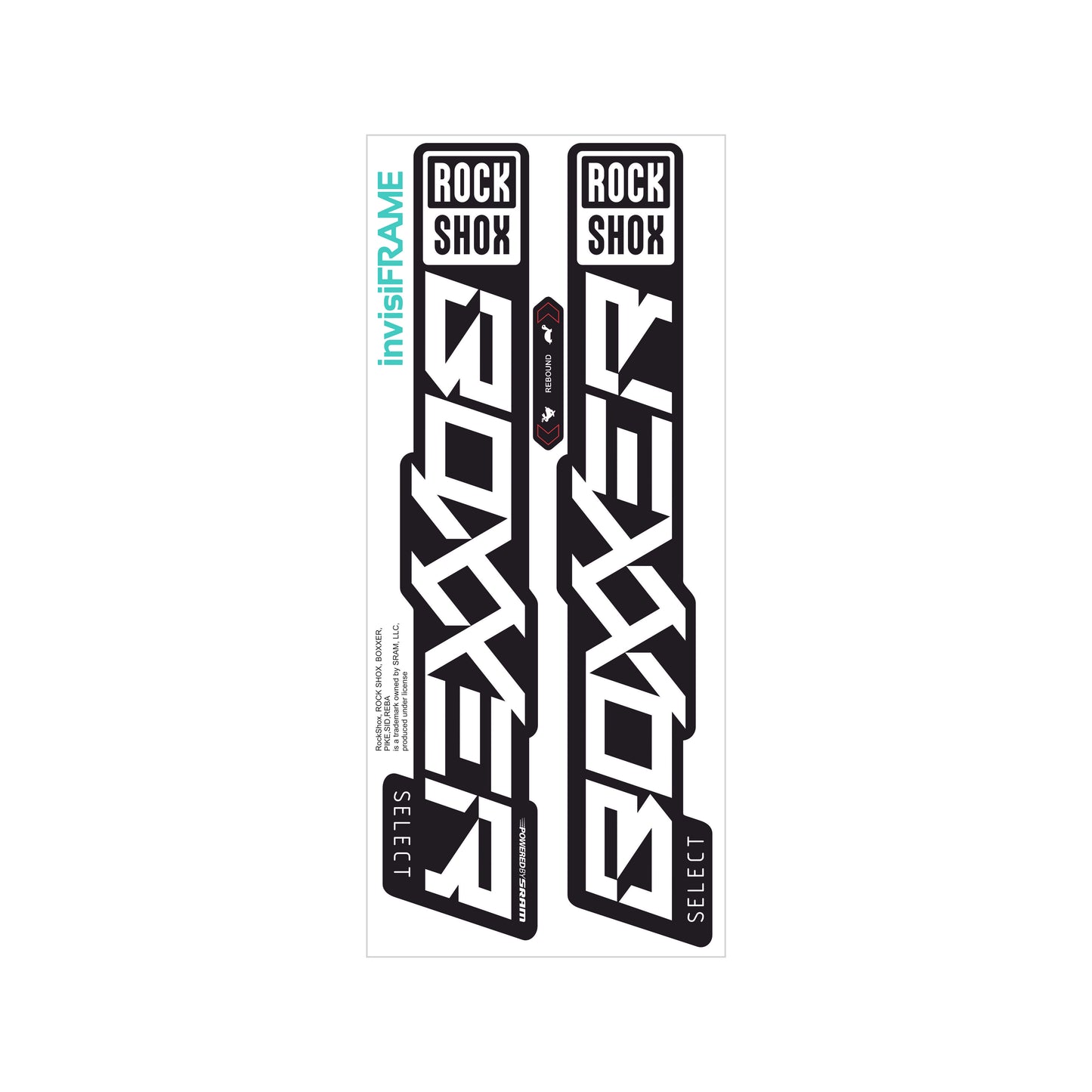 Rock Shox BOXXER SELECT 2023 Decals