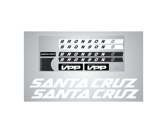 Santa Cruz Bronson C 2017 Decals