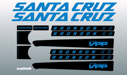 Santa Cruz Bronson V2 CC 2017 Decals