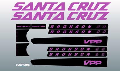 Santa Cruz Bronson V2 CC 2017 Decals