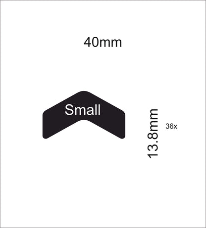 INVISISAFE Chevrons 40mm