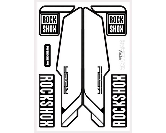 Rock Shox REBA 2013 Decals