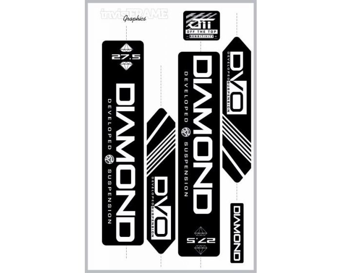 DVO Diamond 27.5 Decals