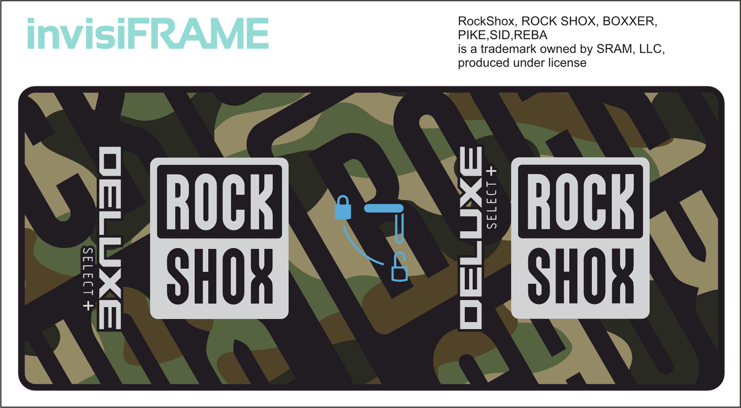 Rock Shox DELUXE SELECT PLUS 2026 Decals