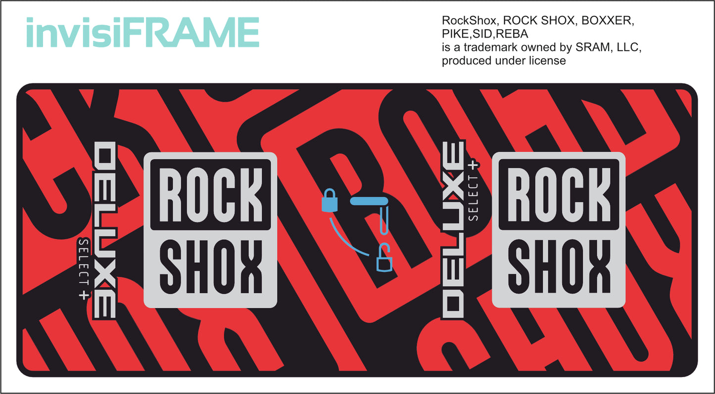 Rock Shox DELUXE SELECT PLUS 2026 Decals