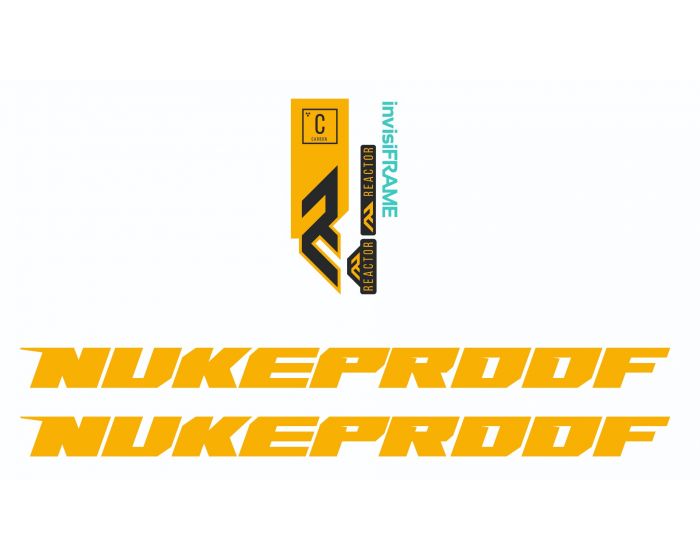 Nukeproof Reactor Carbon 2021 Decals