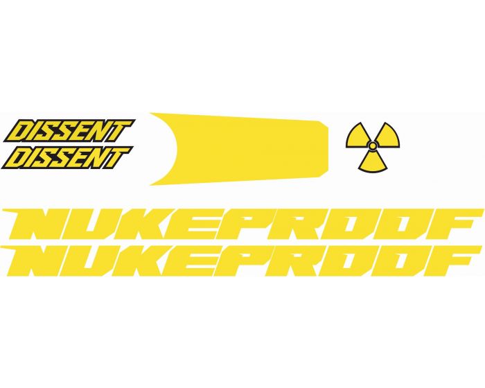 Nukeproof Dissent Decals