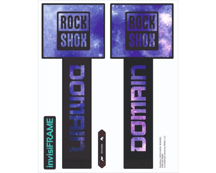 Rock Shox Domain Gold Diff 2025 Decals