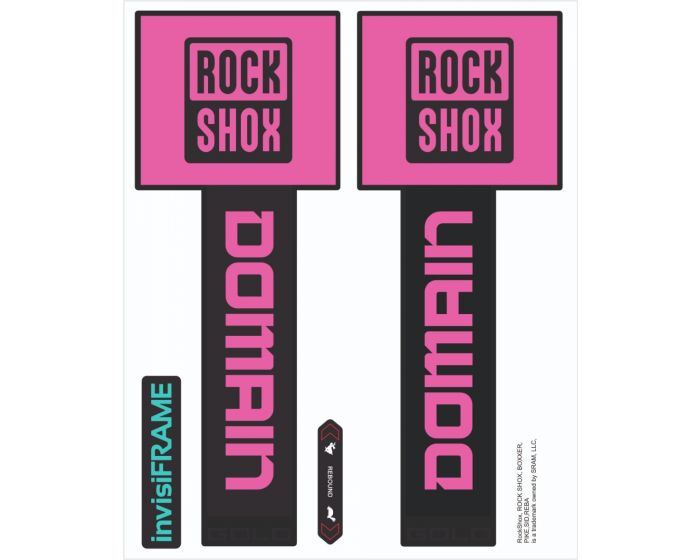 Rock Shox Domain Gold Diff 2025 Decals